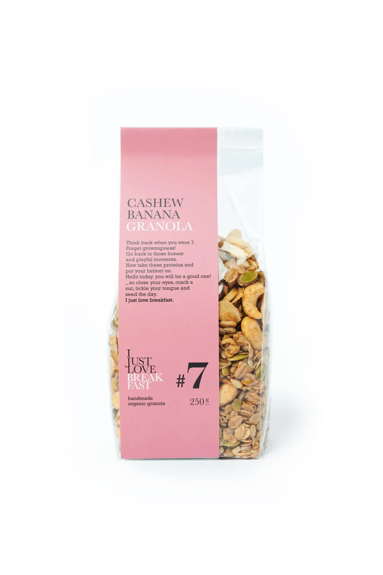 #7 Cashew Banana Granola (250g)