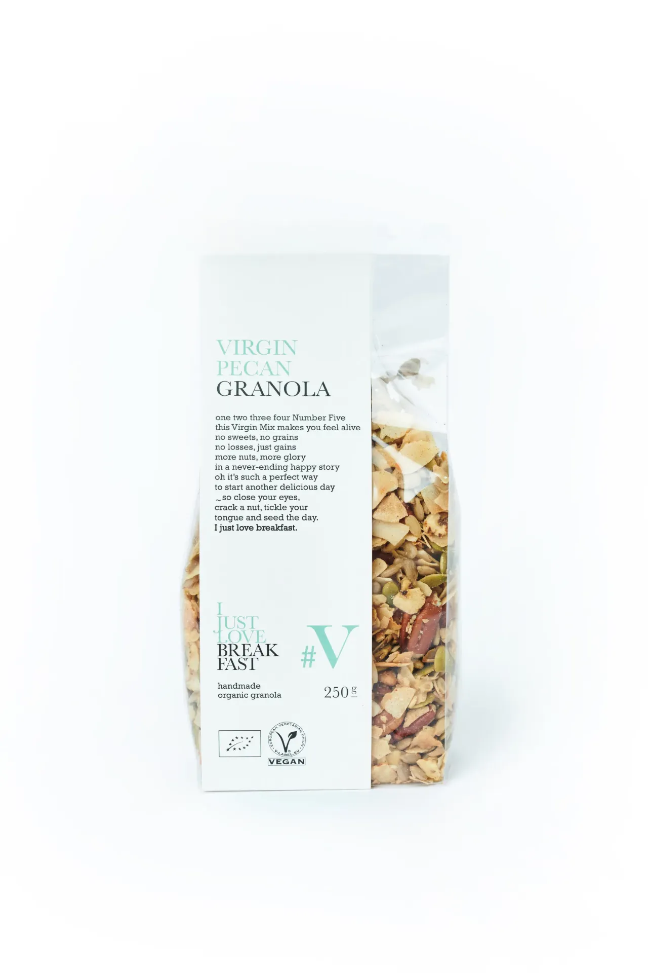 #V Virgin Pecan Granola (250g)