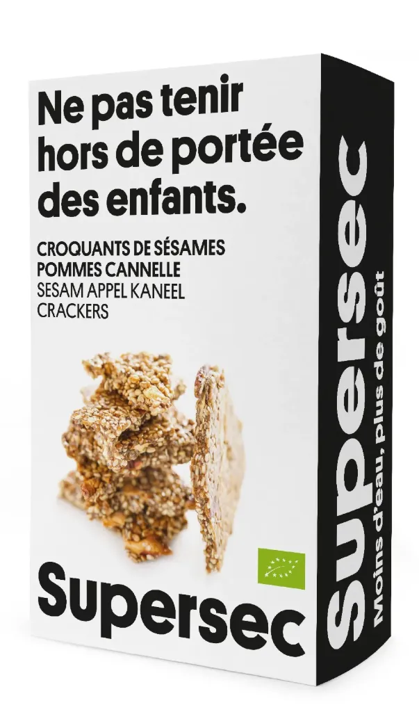 [68] SUPERSEC – Sesamkekse  Apfel-Zimt