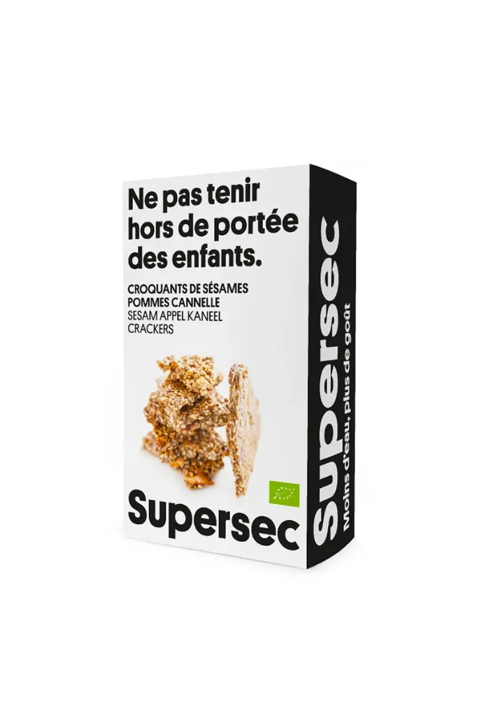 [68] SUPERSEC - Sesames apple & cinnamon (110g)