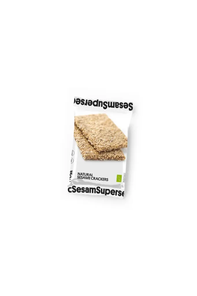 [116] SUPERSEC - SESAM snack Natural crackers*