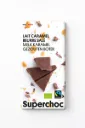 SUPERCHOC - Milk chocolate with caramel & salted butter (70g)
