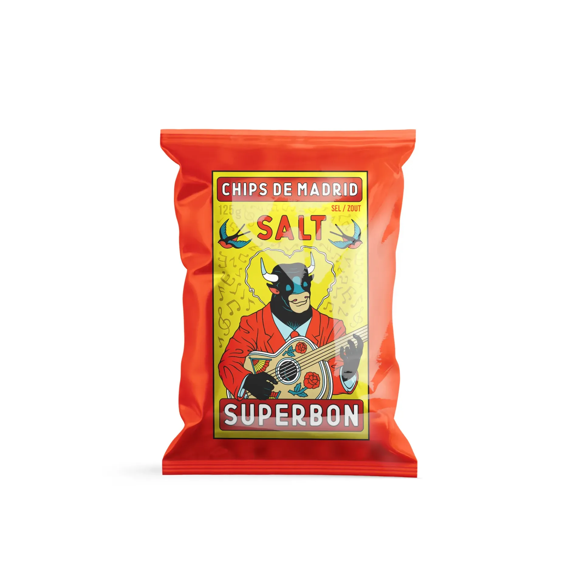 SUPERBON - Chips Zout 125g