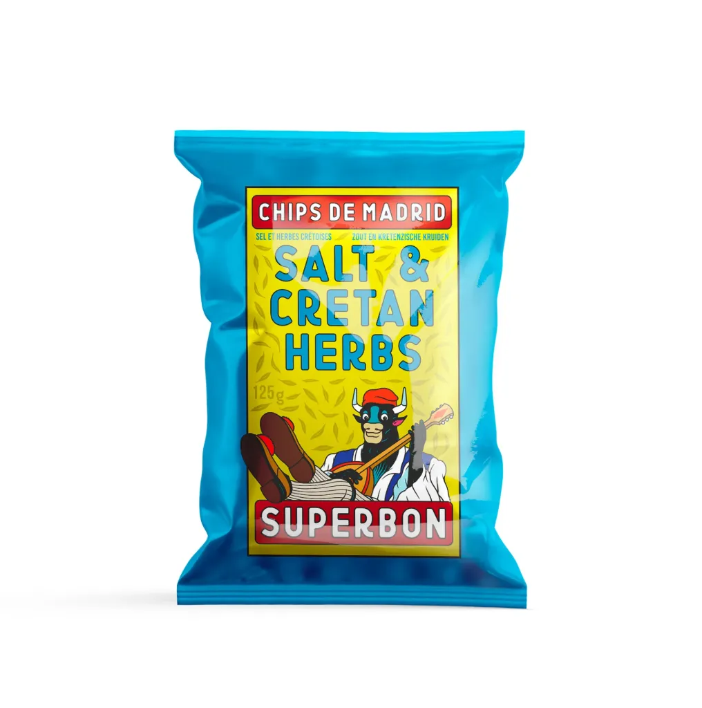 [759] SUPERBON - Chips met kruiden uit Kreta 125g