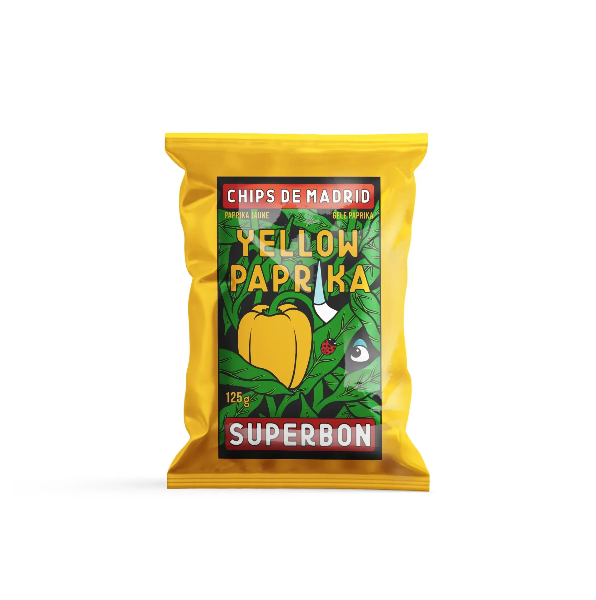 [810] SUPERBON - Chips yellow paprika  (125g)