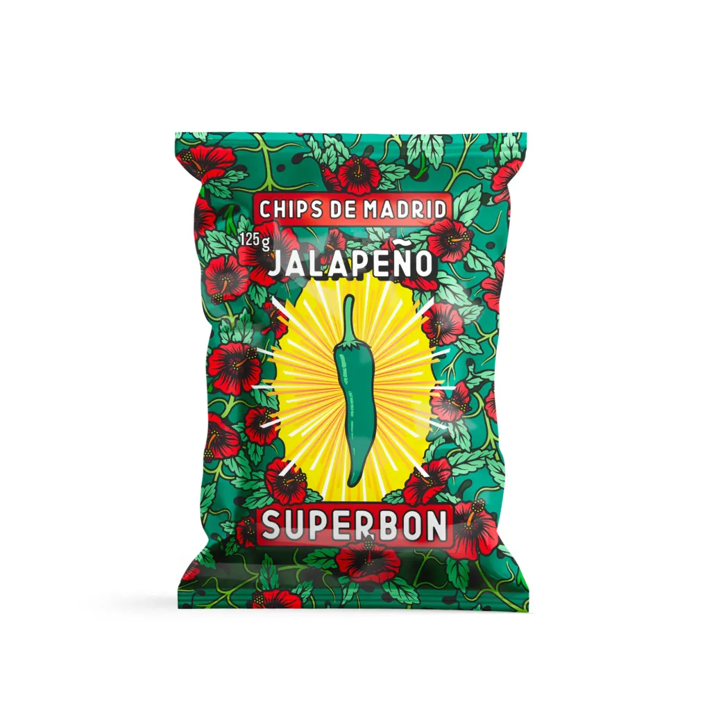 [216] SUPERBON - Chips Jalapeno 125g