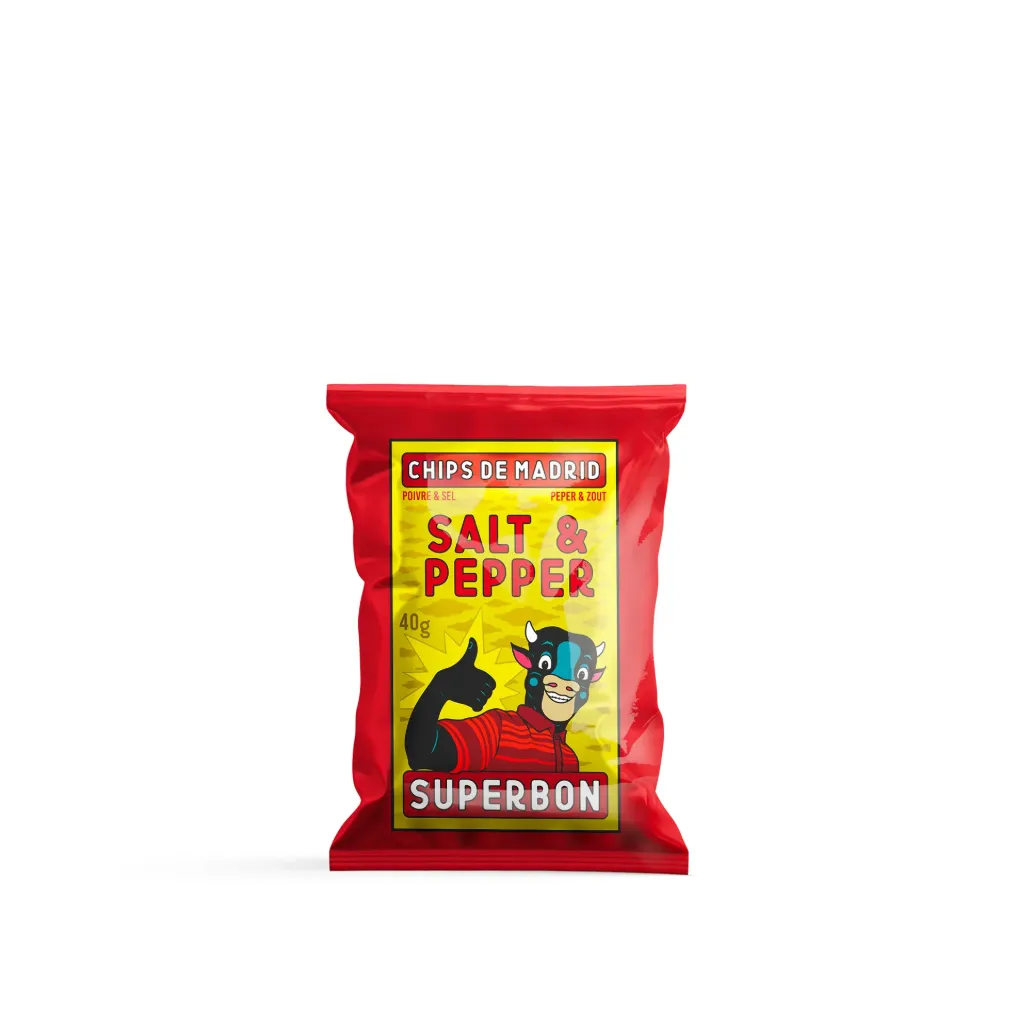 [926] SUPERBON - Chips salt & pepper  (40g)