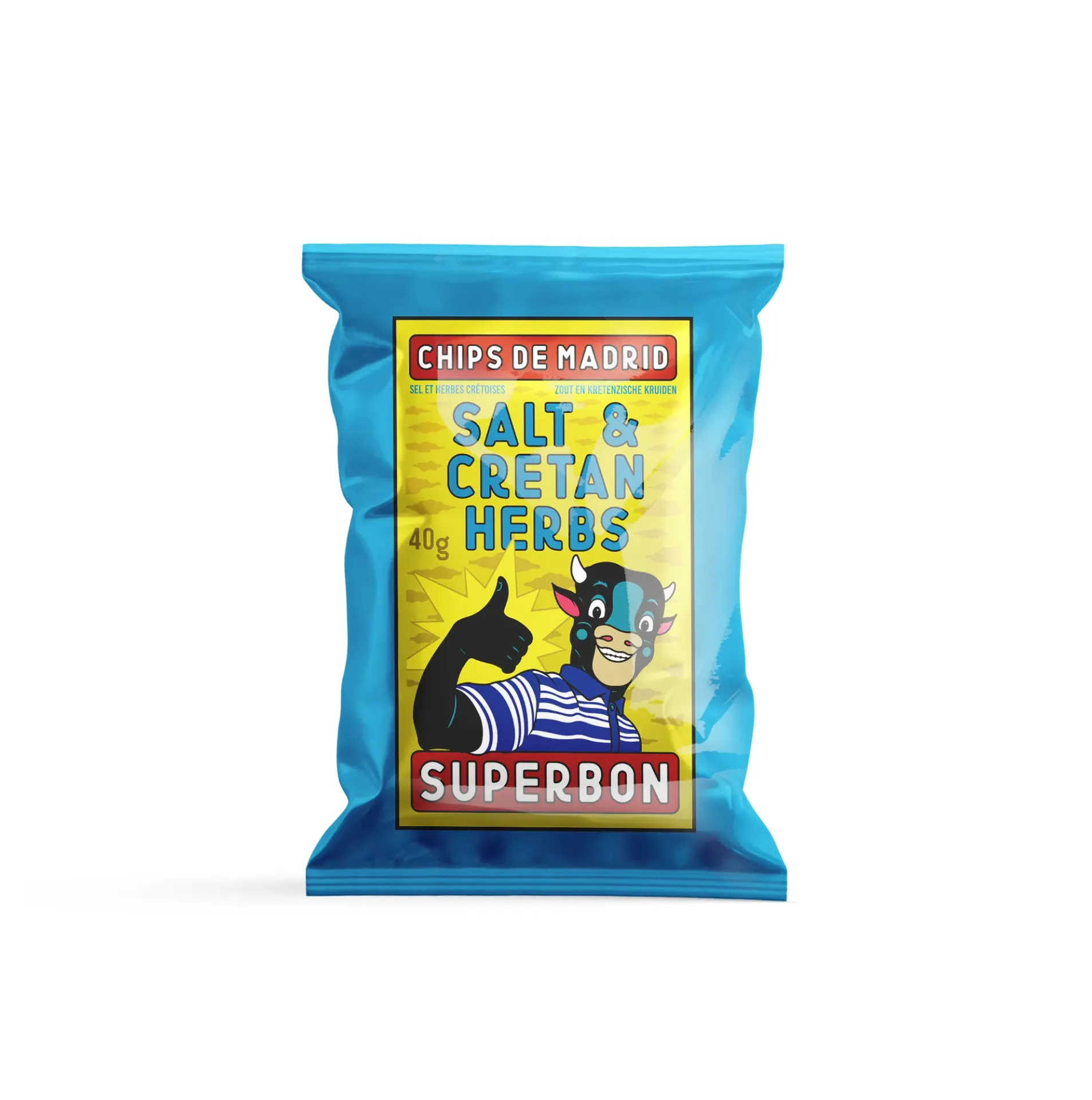 [957] SUPERBON - Chips mit Kräutern aus Kreta 40 g