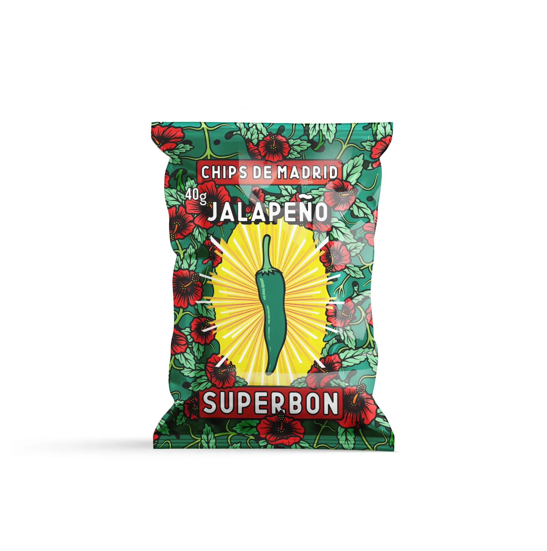 [834] SUPERBON - Chips Jalapeno 40g
