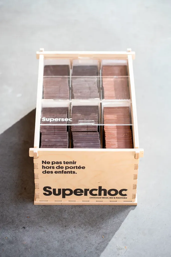 DISPLAY - SUPERSEC chocolate Box FR